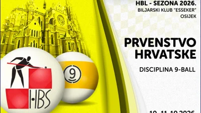 Hrvatski biljarski savez  za Sportsku Hrvatsku