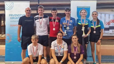Tino Majcan i Magdalena Fućak juniorski prvaci Hrvatske u krugu