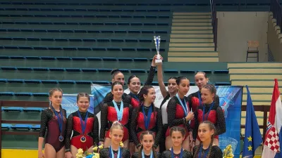 U Vukovaru održan 3. Vukovar Kup međunarodni turnir u ženskoj sportskoj gimnastici