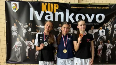 Karate klub Velika Gorica vra&cacute;a se iz Ivankova sa &ccaron;etiri zlata, jednim srebrom i tri bronce: Franka Jerkin osvojila dva zlata, Nikola Krnjaja i Ema Žagrovi&cacute; tako&dstrok;er zlatni