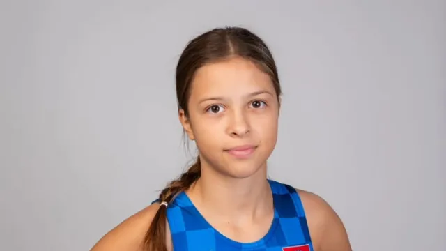 Lara Blažeković u borbi za brončanu medalju na Europskom Prvenstvu U17
