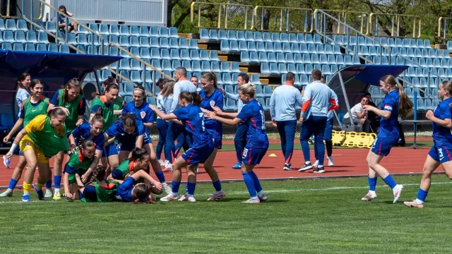 Dominantna Hrvatska pobijedila Če&scaron;ku i savr&scaron;enim u&ccaron;inkom izborila Ligu A