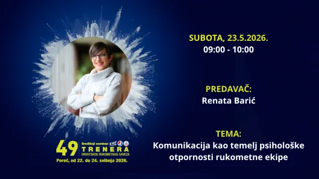 Hrvatski rukometni savez  za Sportsku Hrvatsku