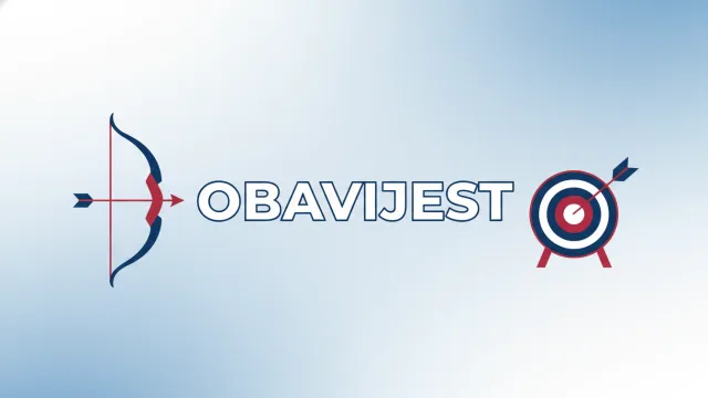 Obavijest o odsutnosti glavne tajnice