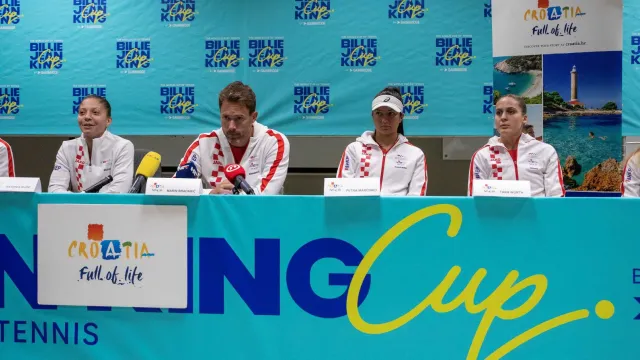Hrvatski teniski savez : »Ambicije su da prođemo skupinu i odemo u viši rang Billie Jean King Cupa«