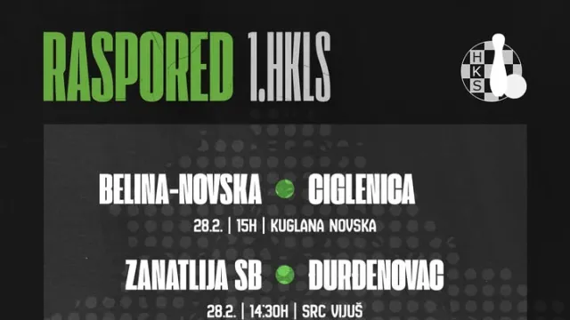 Ovog vikenda na rasporedu su 19. kolo 1. HKLS i 15. kolo 1. HKLJ!