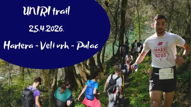 UNIRI TRAIL (UNIRI SE GIBA) aktivan je i ove godine! Prijave otvorene!