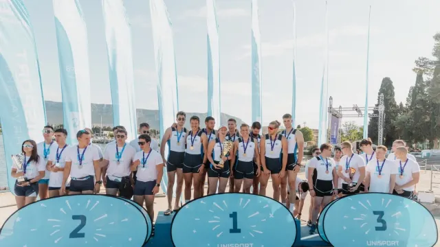 Splitski studenti ispisali povijest kao prvi UniSportHR vesla&ccaron;ki prvaci ...
