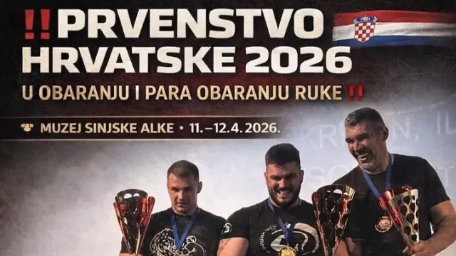 Hrvatski savez za obaranje ruke ⓕ za Sportsku Hrvatsku