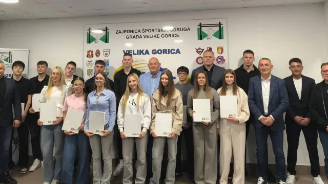 Zajednice sportskih udruga Grada Velike Gorice dodijelila 15 stipendija perspektivnim sporta&scaron;ima