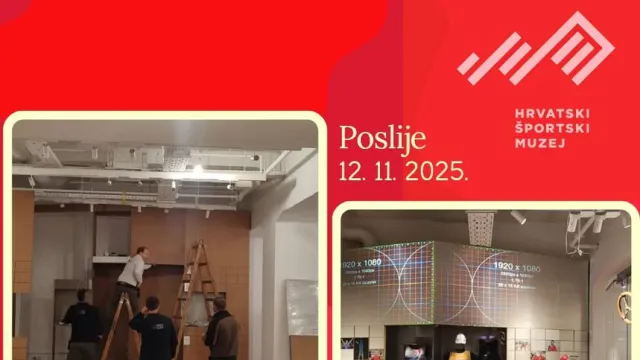 Hrvatski sportski muzej ⓕ: Prije godinu dana bili smo na ▶startu opremanja vitrina.Sadržaj je...
